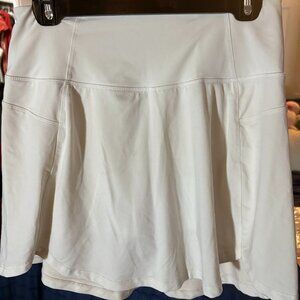 Bally White Tennis Skirt